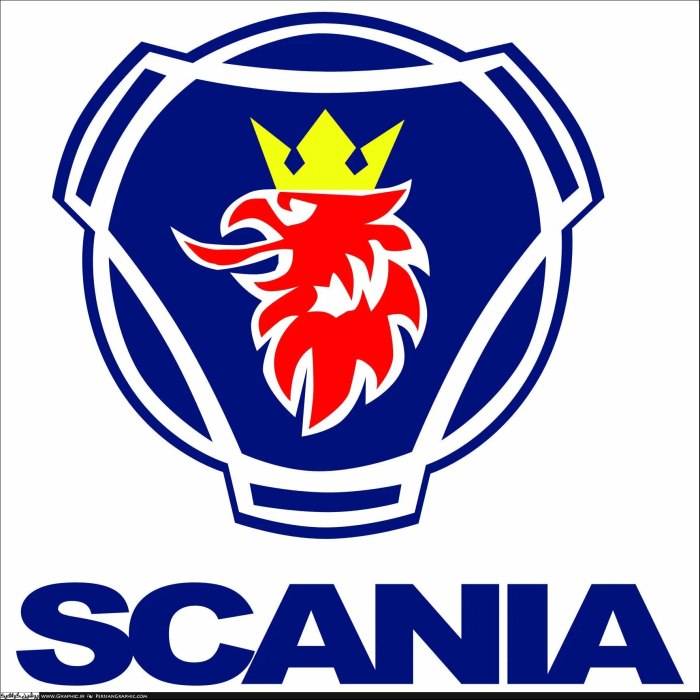 Scania значок