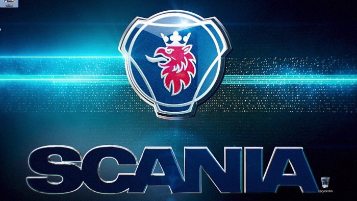 Scania надпись