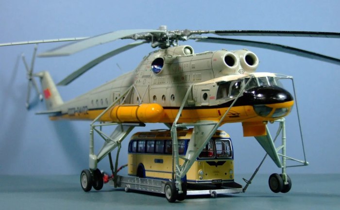 Вертолет кран ми-10