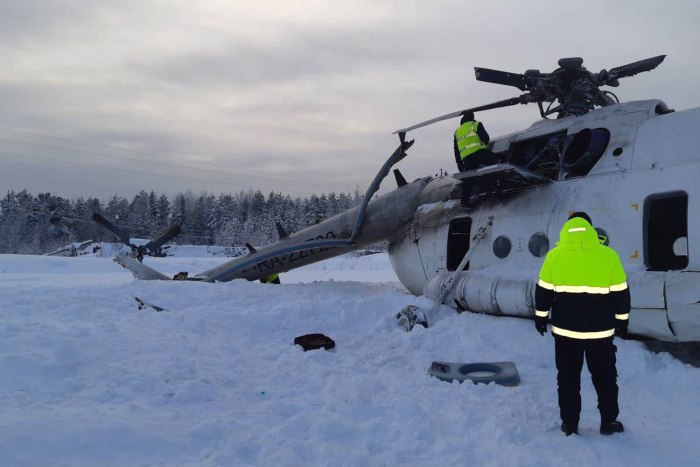 Вертолет ми-8 КРАСАВИА Байкит