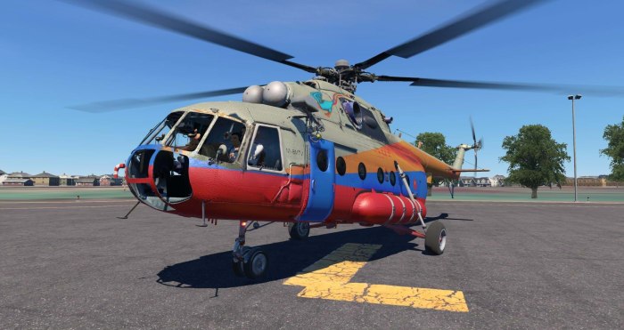 Simple planes ми-8