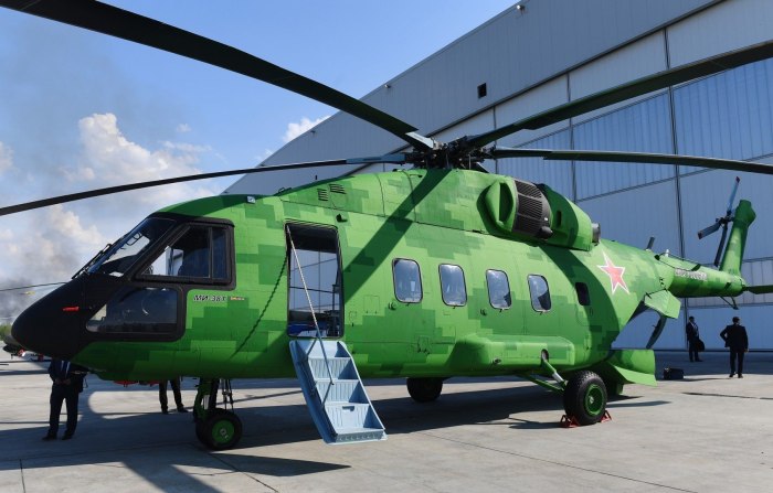 Ми-38 вертолёт вертолёты России