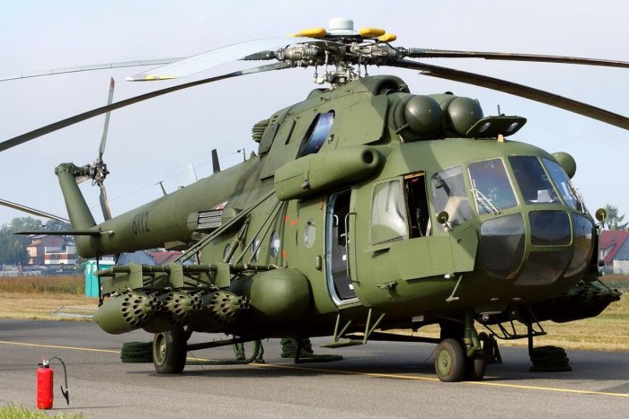 Ми 17 военный