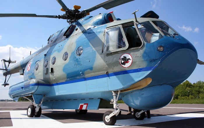 Вертолет-амфибия ми-14