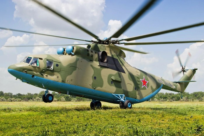 Транспортный вертолет ми-26т