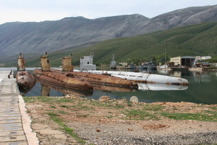Кладбище атомных подводных лодок Мурманск