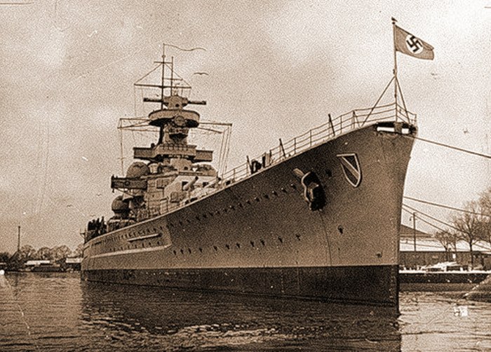 Линкор Кригсмарине бисмарк