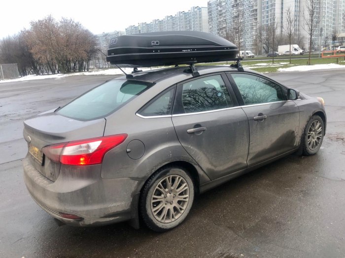 Багажник автобокс форкус3