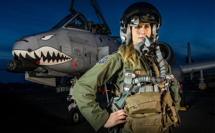 Пилот ВВС США a10