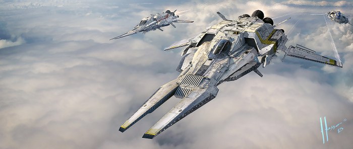Перехватчик Sci-Fi