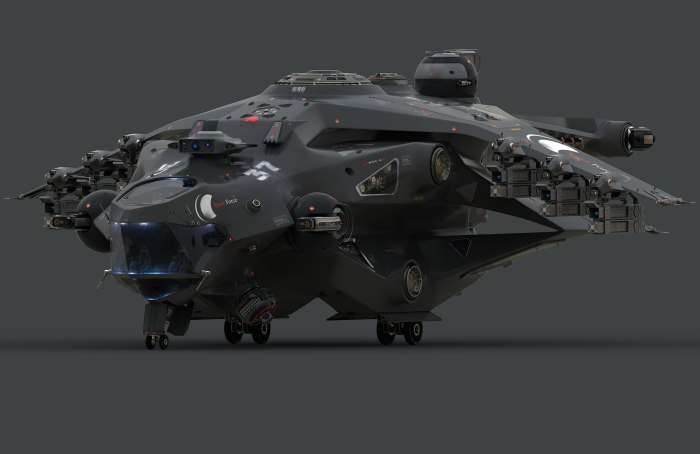 Стелс истребитель Star Citizen