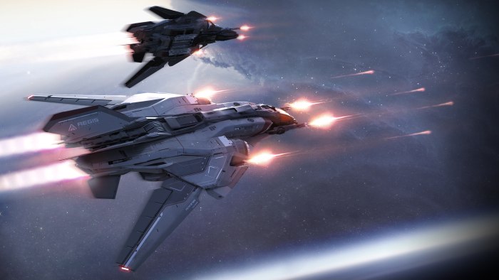 Космический истребитель Star Citizen