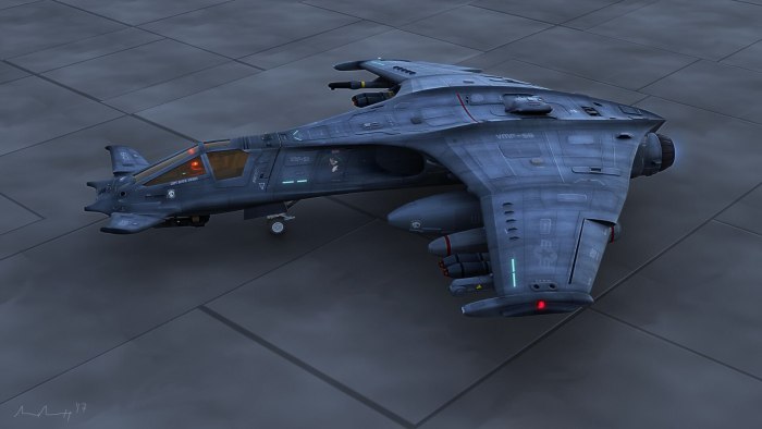 Космический истребитель Star Citizen