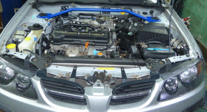 Nissan Almera g15 под капотом