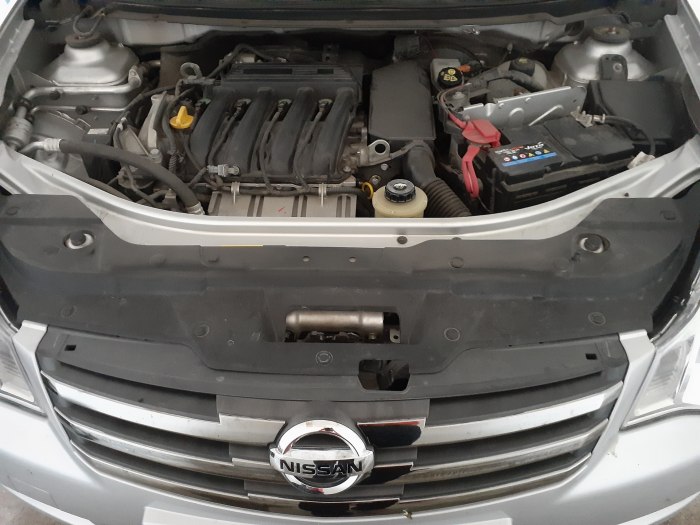 Almera g15 под капотом