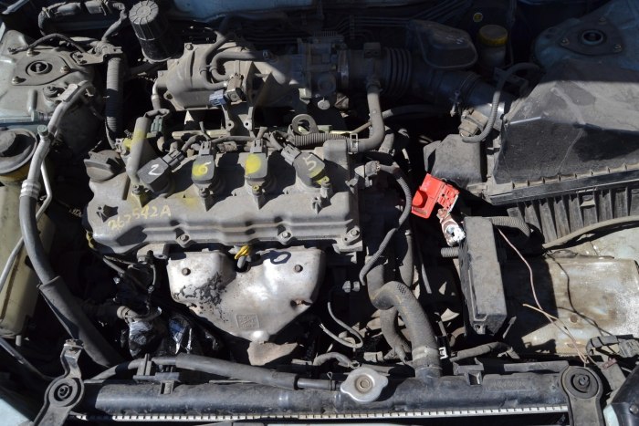 Nissan Almera n16 под капотом