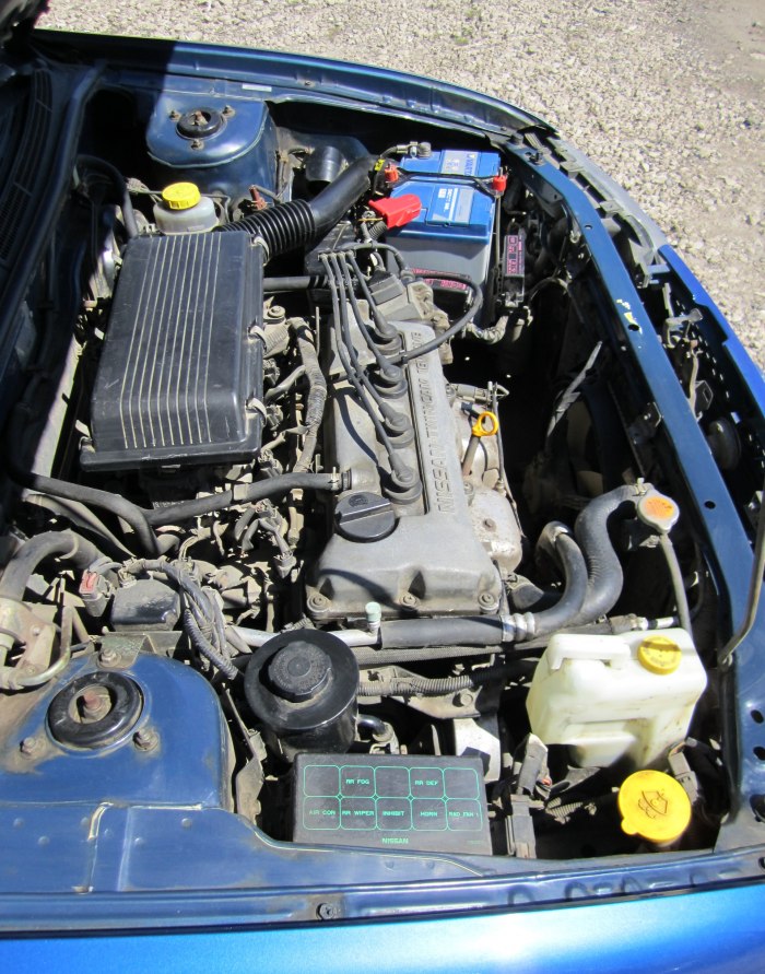 Nissan Almera Classic под капотом