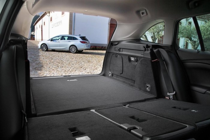 Opel Astra h универсал багажник