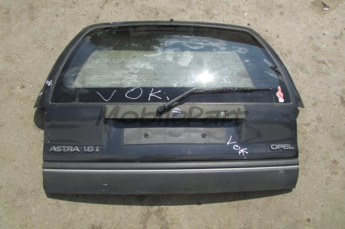 Opel Astra f Caravan багажник