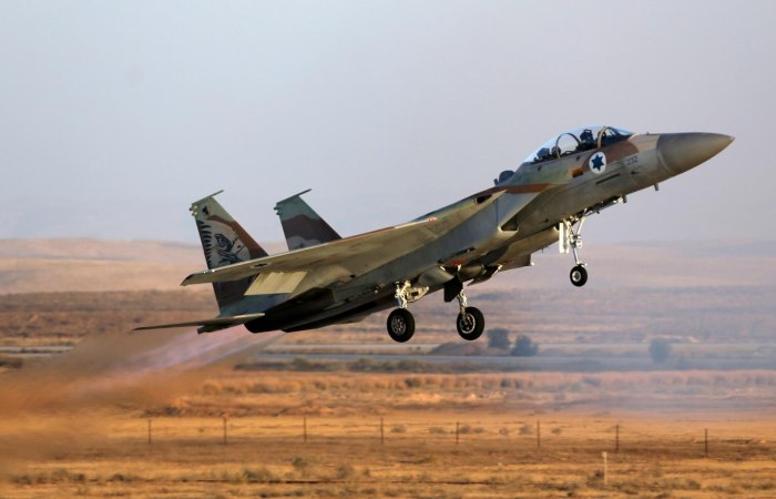 F-15 самолет ВВС Израиля