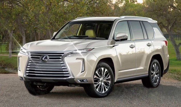 Новый Lexus LX 570 2022