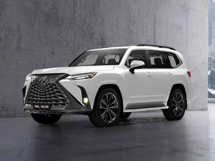 Новый Lexus LX 2022