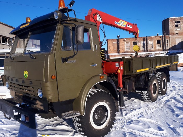 КАМАЗ 43101 С манипулятором