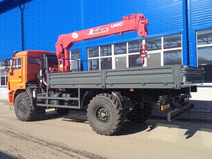 КАМАЗ 43502 манипулятор