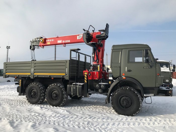 КАМАЗ 4310 бортовой вездеход