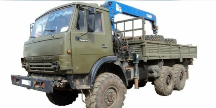 КАМАЗ 4310 бортовой с КМУ