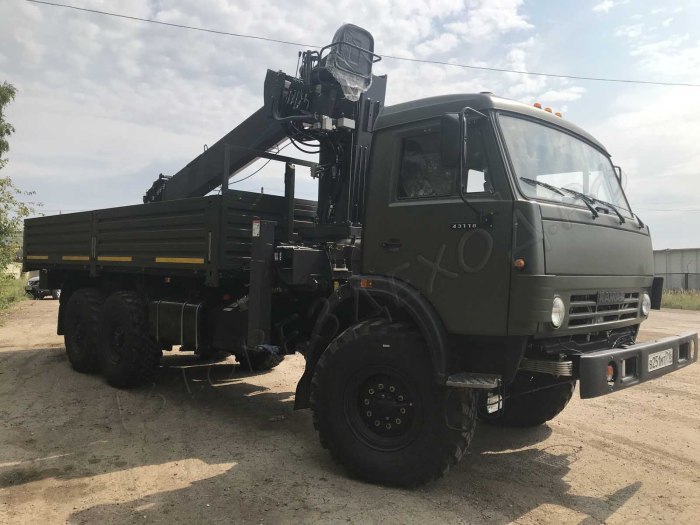 КАМАЗ 43118 6х6 вездеход