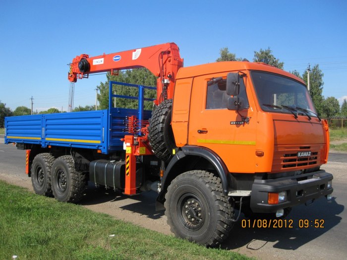 КАМАЗ 43118 С КМУ