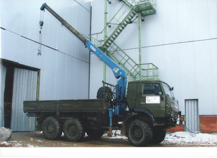КАМАЗ 4310 С КМУ