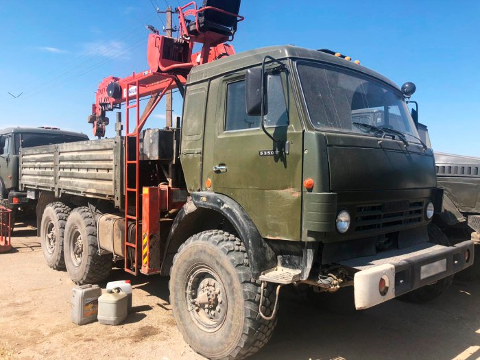 КАМАЗ 5350 С КМУ