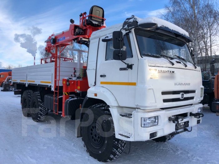 КМУ КАМАЗ 43118 вездеход