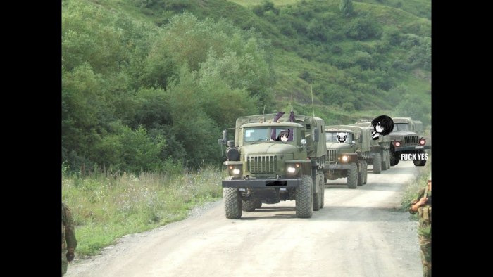 Урал 4320 в Афганистане