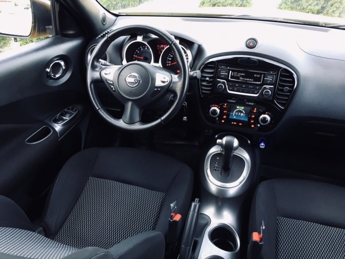 Nissan Juke 2011 салон