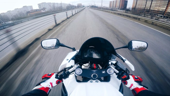 Honda cbr600rr от первого лица