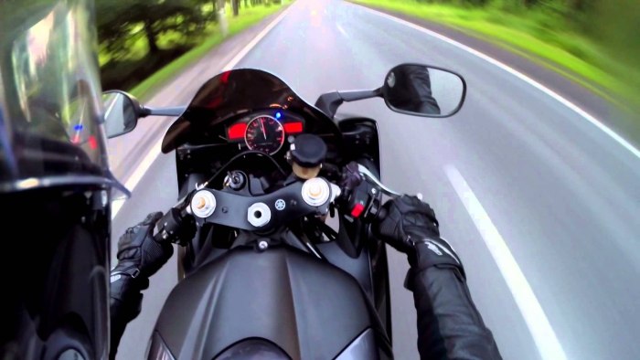 Yamaha r6 руль