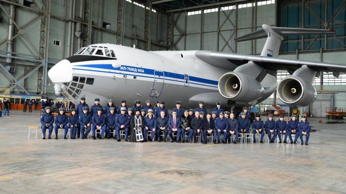 Военно-транспортный самолёт ил-76мд