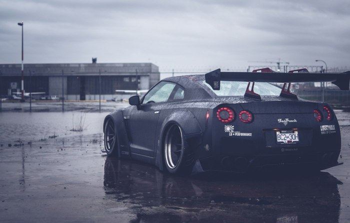 Nissan GTR r35 4к