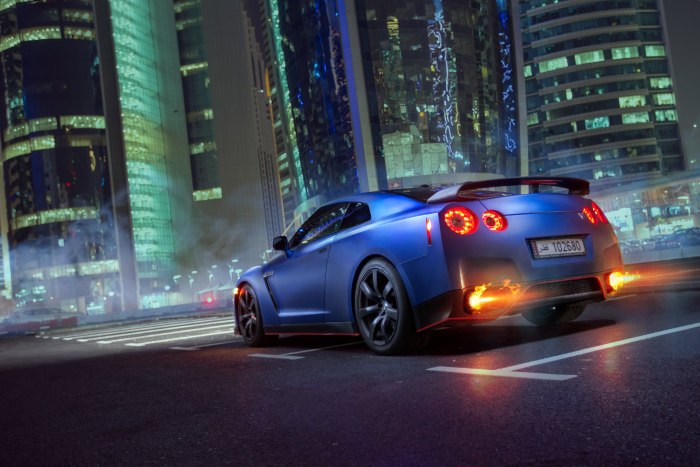Nissan GTR r35 Night