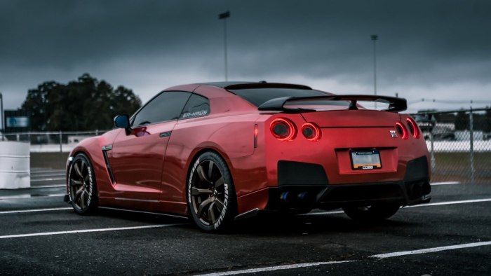 Nissan GTR r35 4к