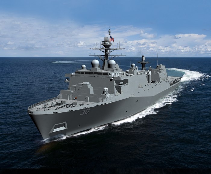 ВМС США Сан-Антонио корабль