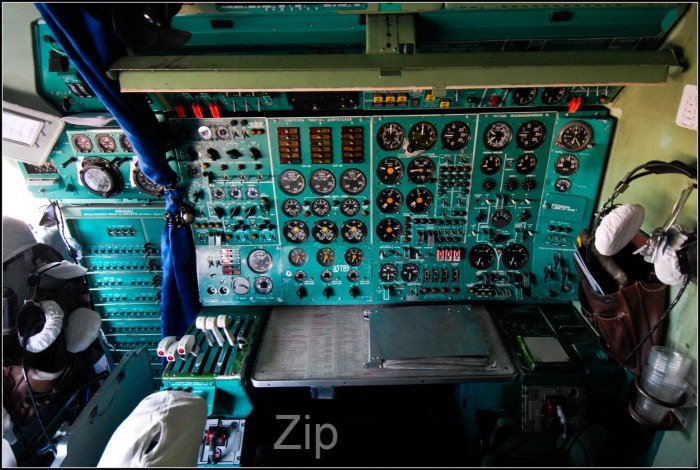 Ту-154б-2 кабина
