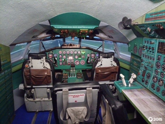 Симулятор ту-154, посёлок Левашово