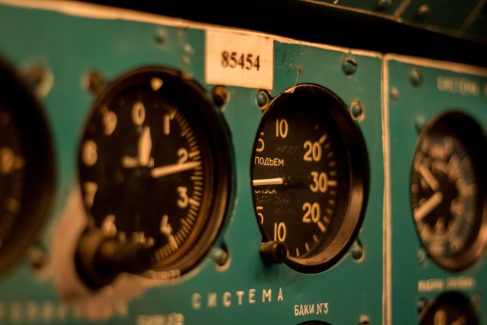 Ту 154 b2 кабина