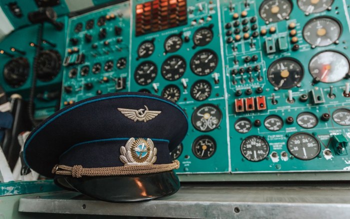 Ту-154б-2 кабина