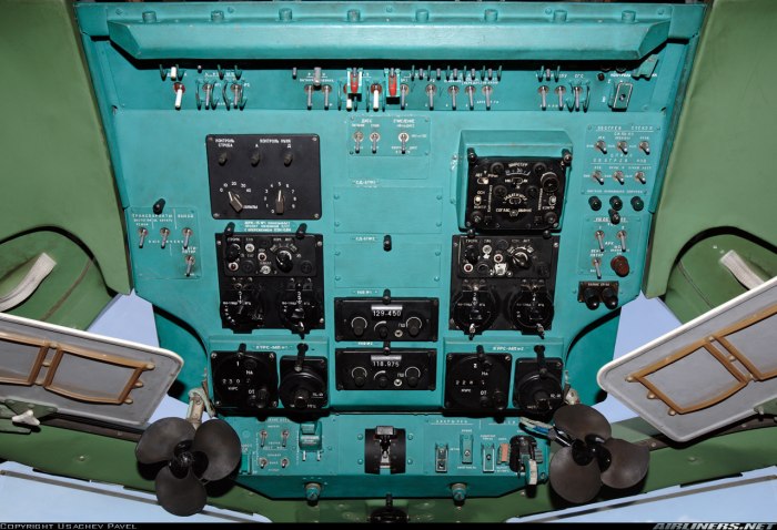 Ту-154м-100 кабина