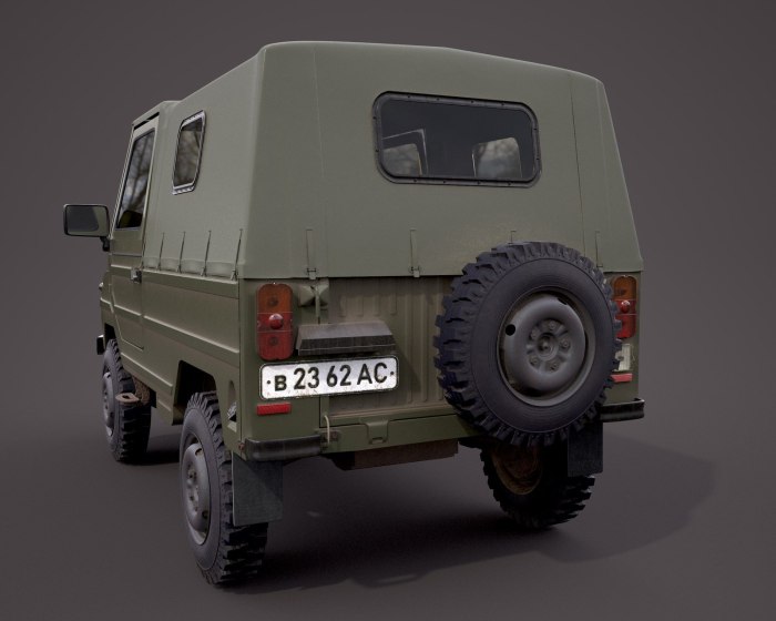ЛУАЗ 969м сзади